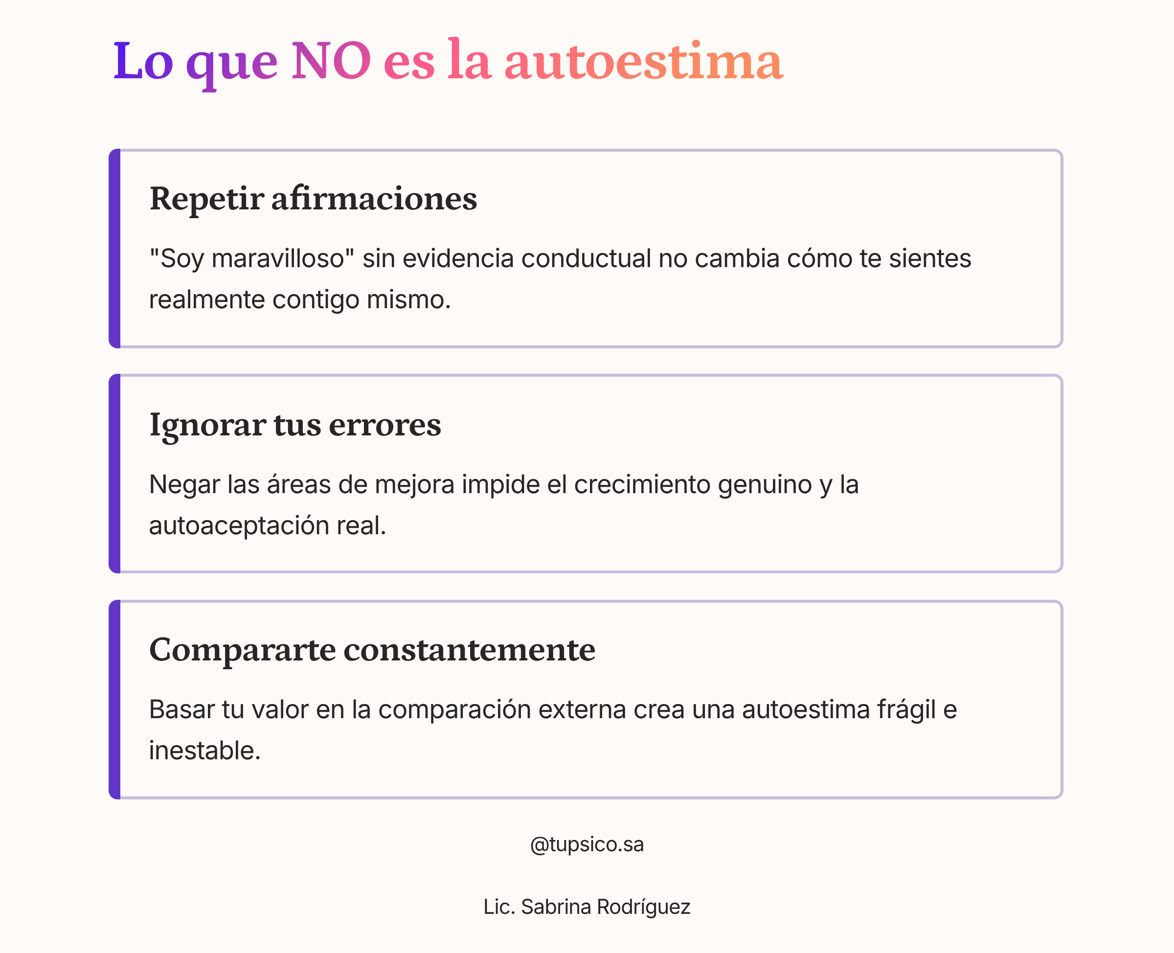 AUTOESTIMA: LO QUE NADIE TE DICE SOBRE RECUPERARTE A VOS MISMA