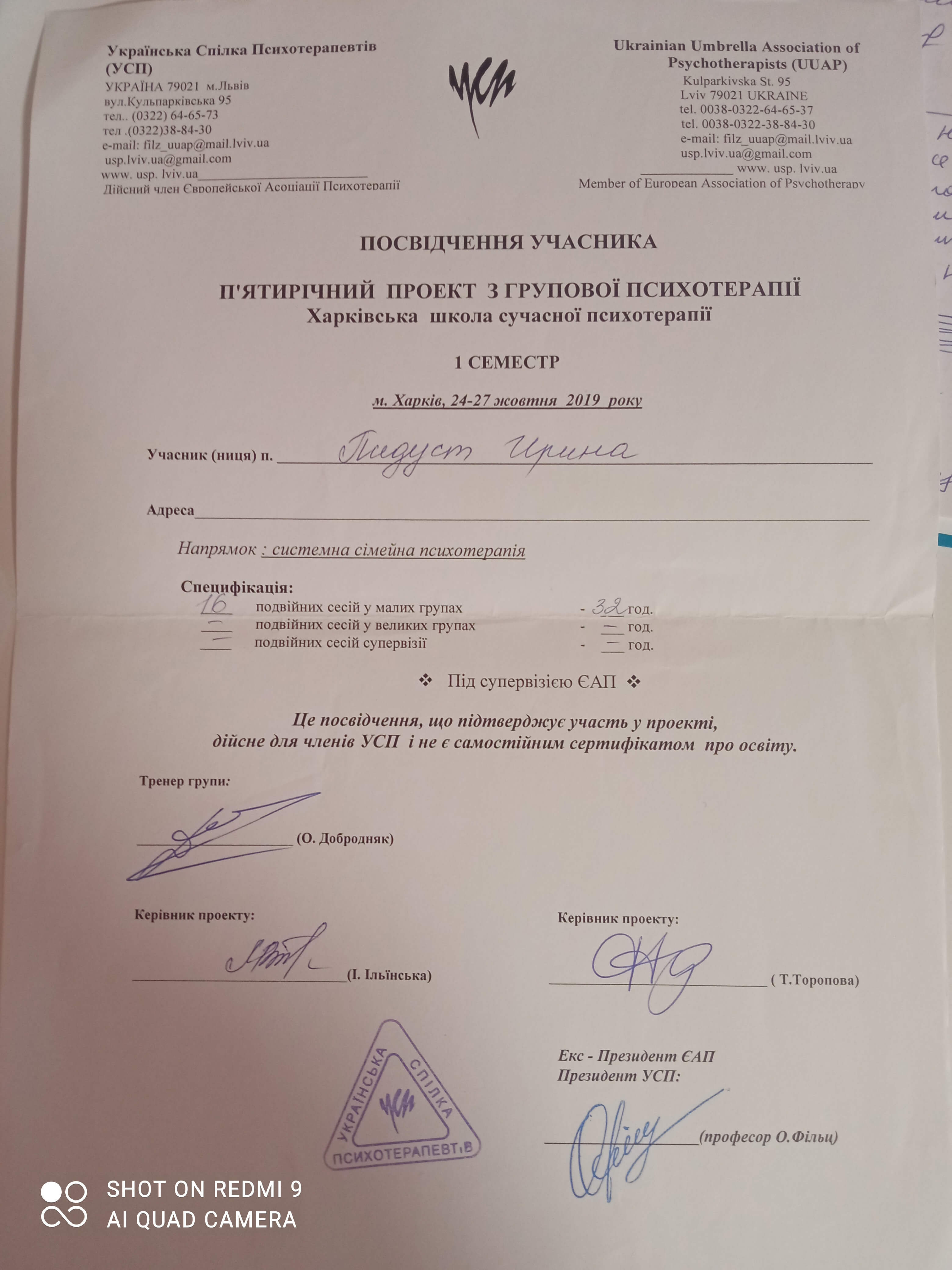 Сертификат 4 Ирина Пі...