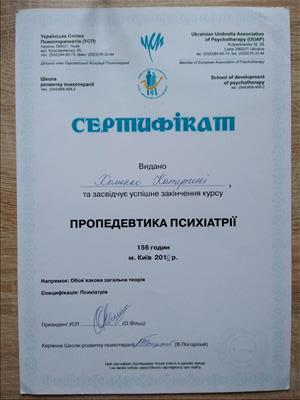 Сертифікат 3 Катерина Хо...