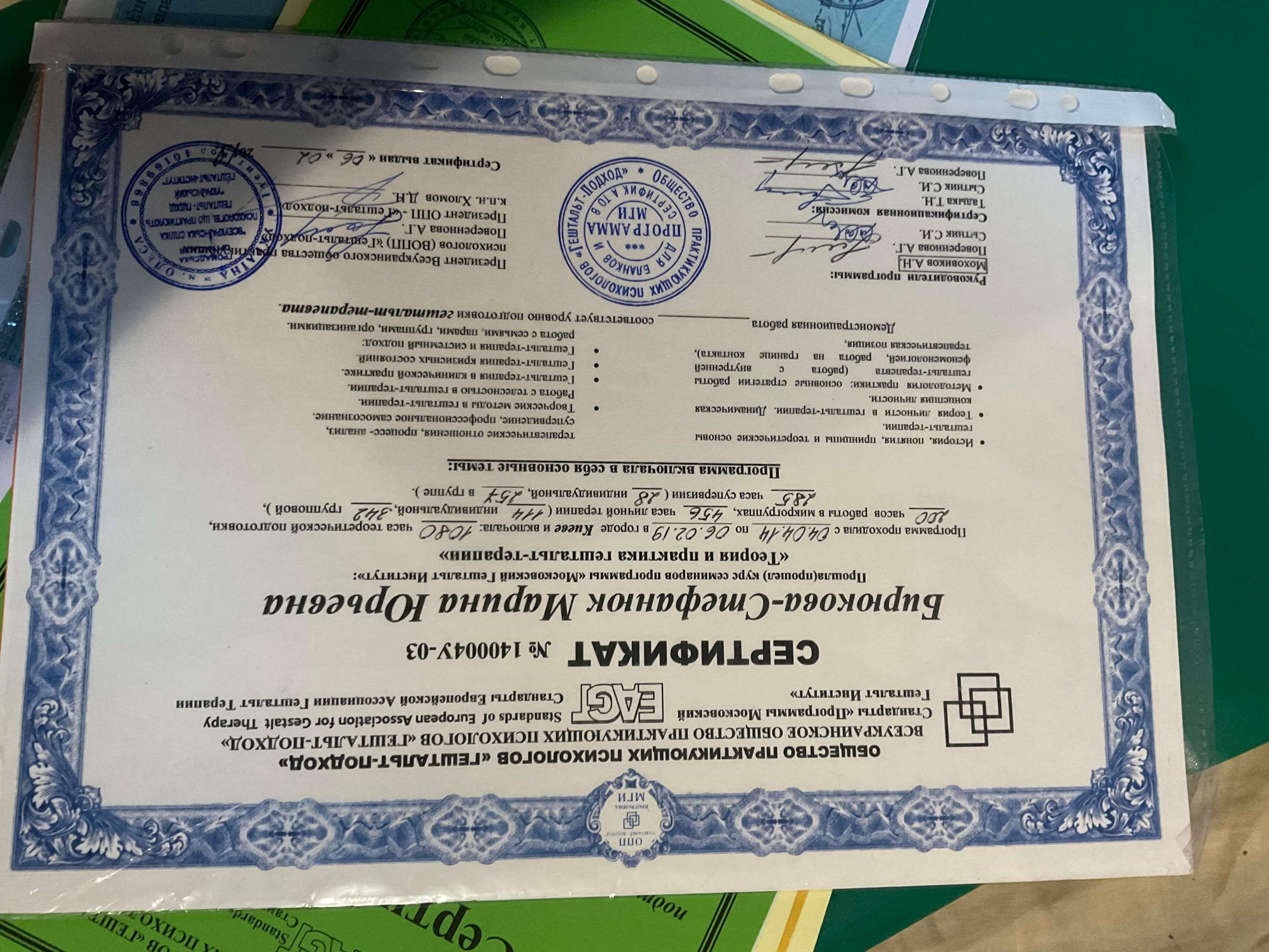 Сертификат 2 Марина Би...