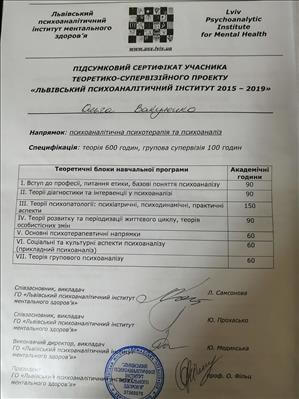 Сертифікат 2 Ольга Ва...
