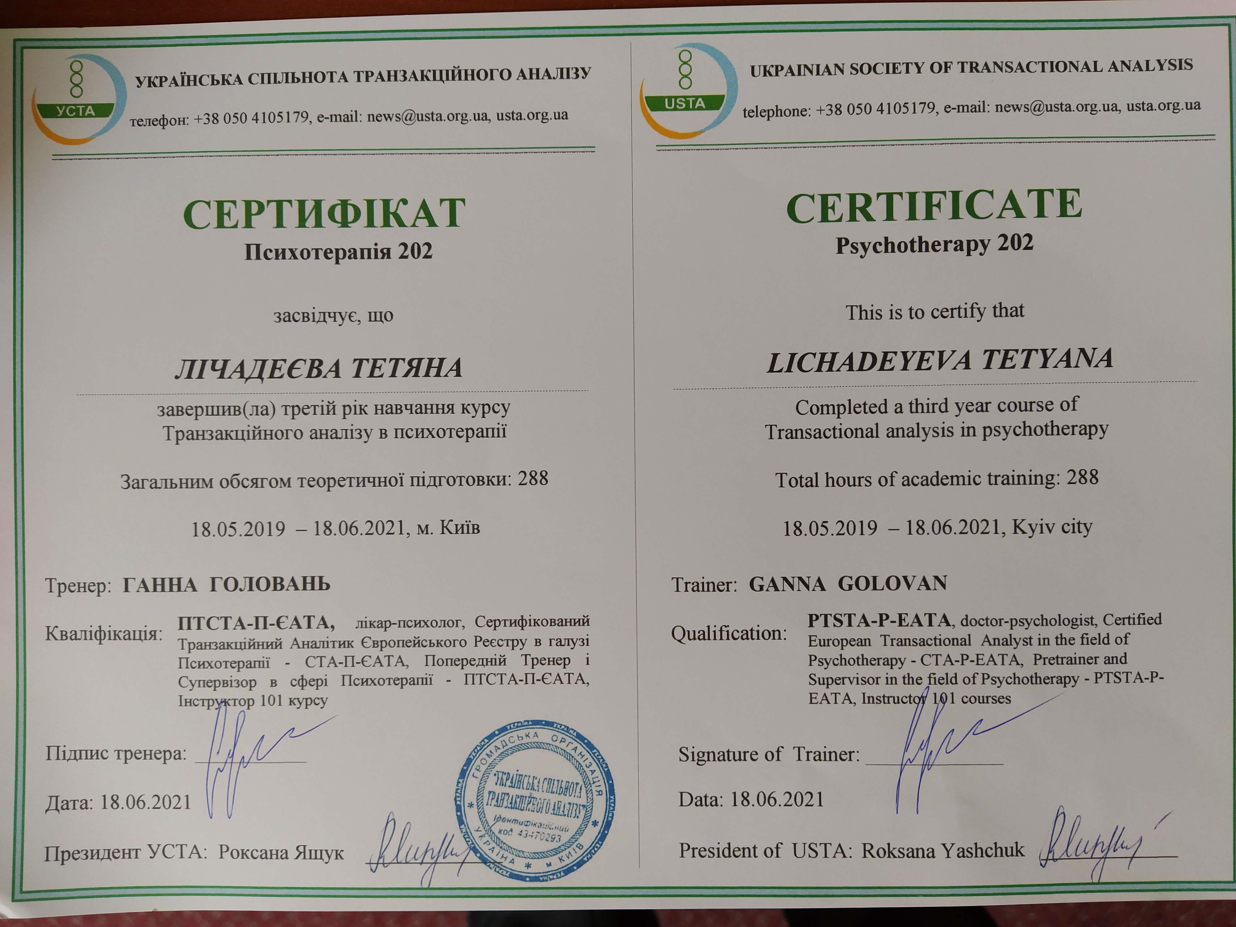 Сертификат 2 Татьяна  Ли...