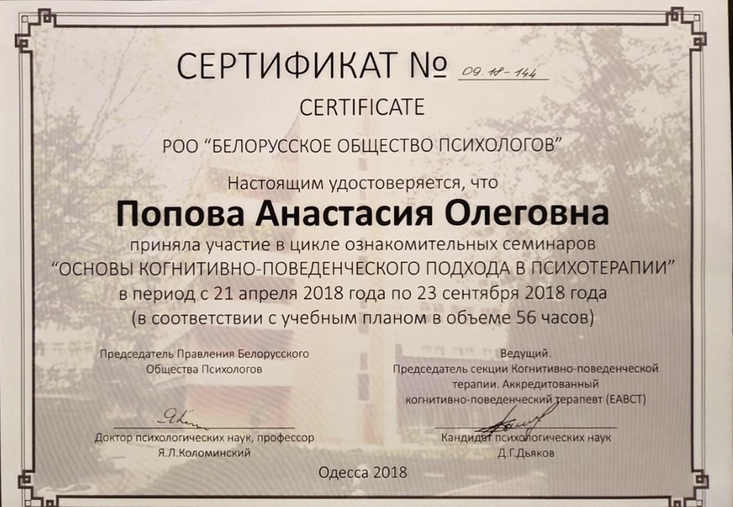 Сертификат 5 Анастасия По...