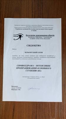 Сертифікат 4 Олена Че...