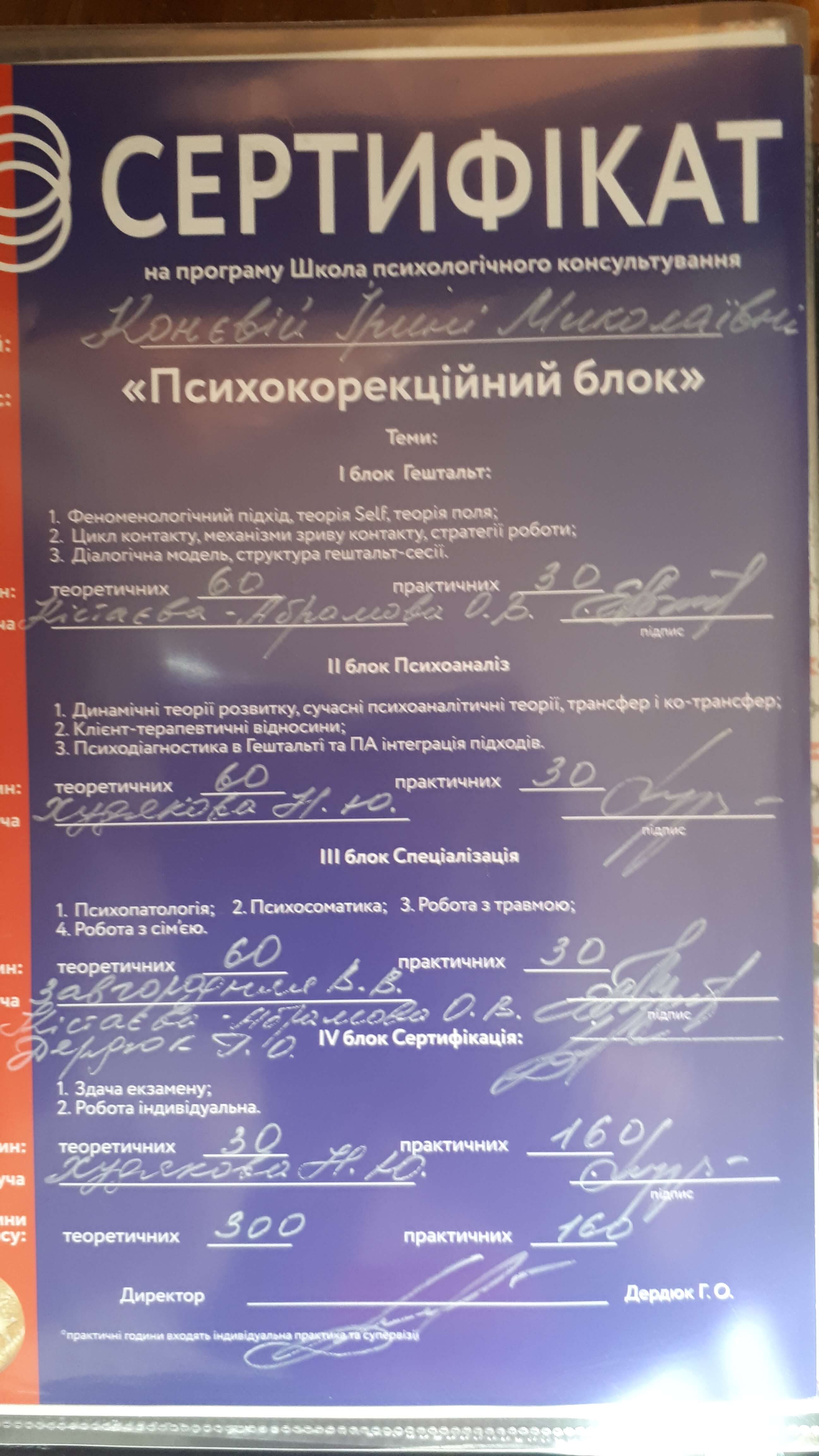 Сертифікат 2 Ірина Ко...