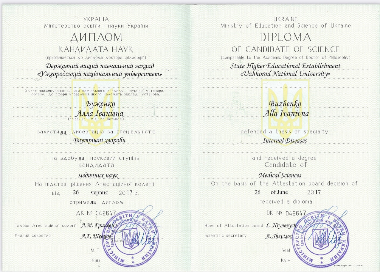 Сертификат 2 Алла Бу...