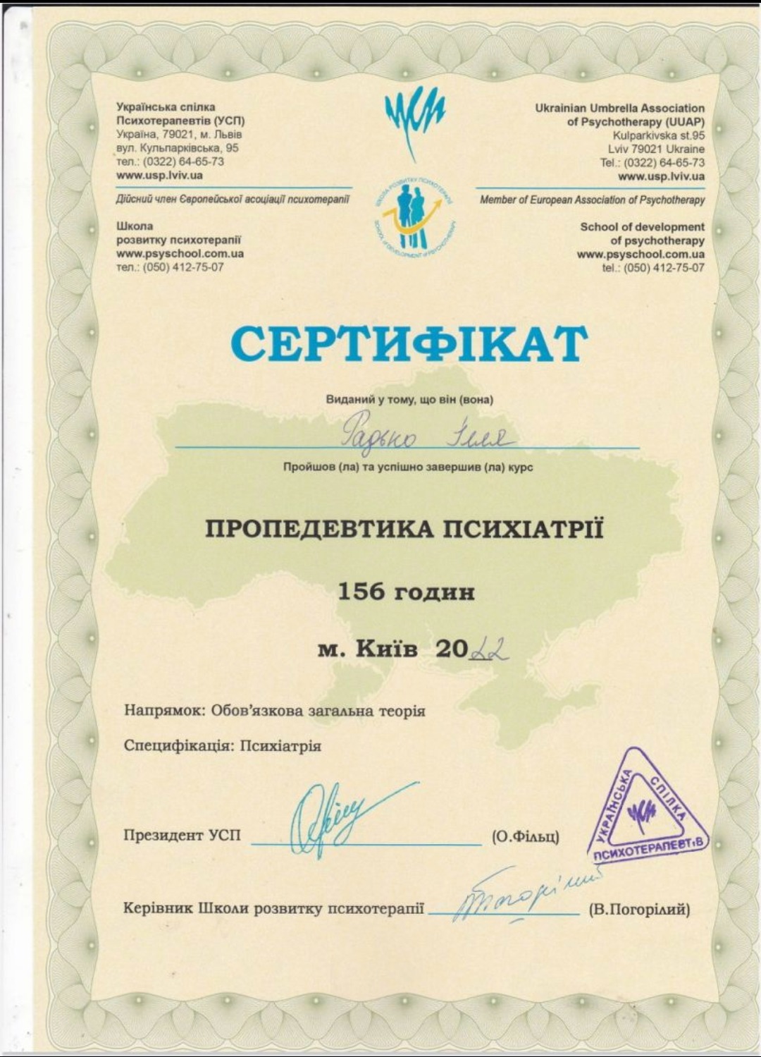 Сертификат 1 Илья Ра...