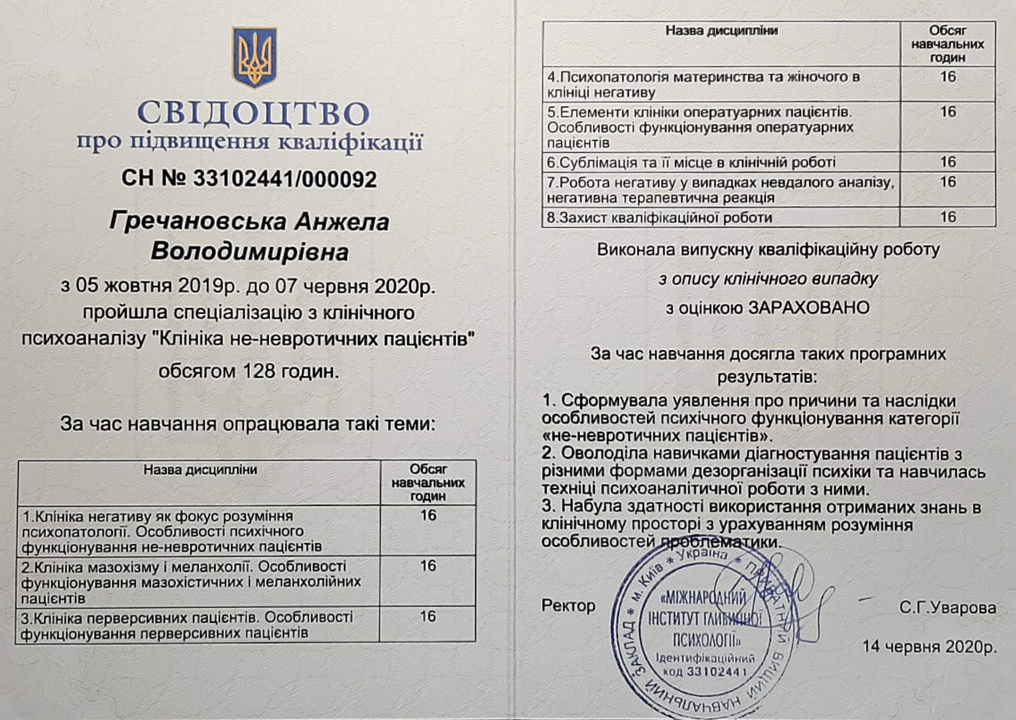 Сертифікат 2 Анжела Гр...