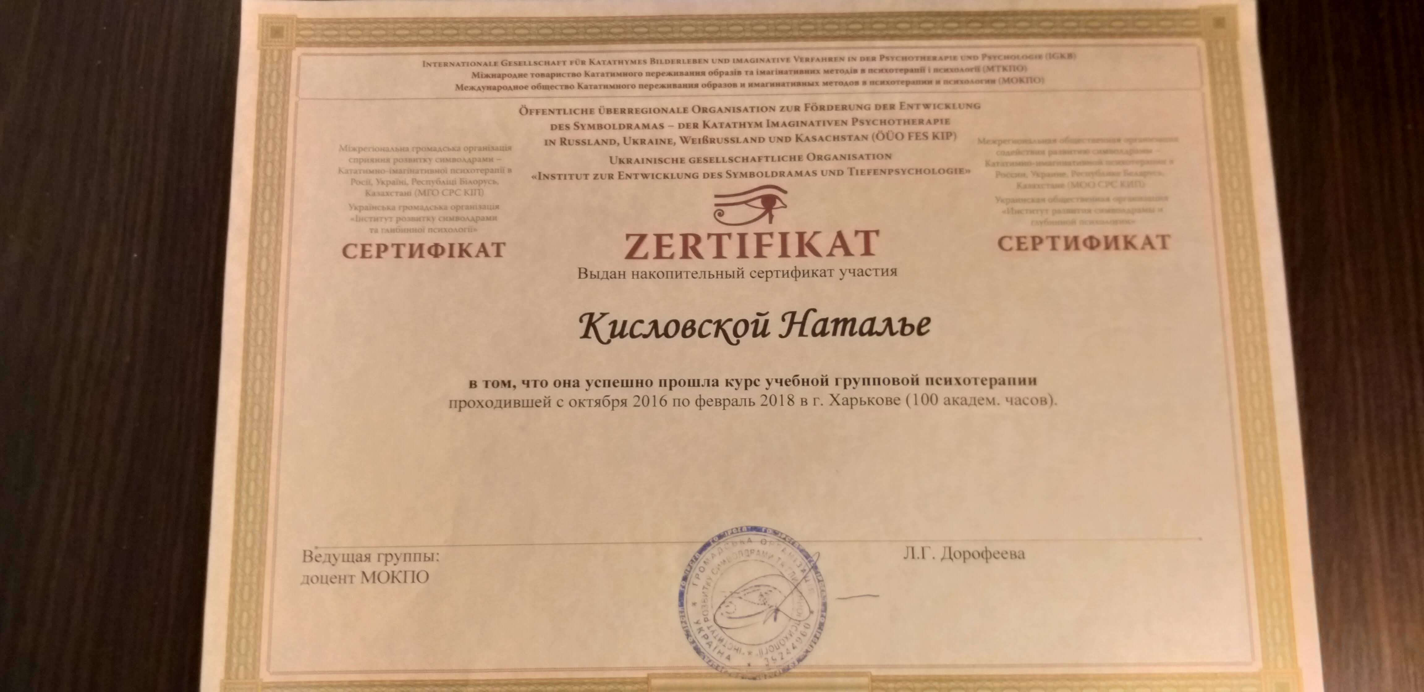 Сертификат 2 Наталия Ки...