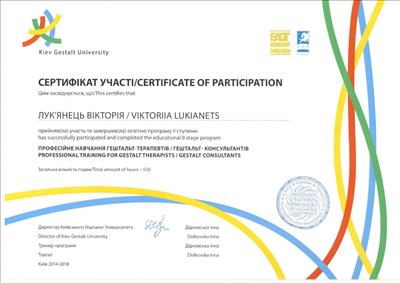 Сертифікат 2 Вікторія Лу...