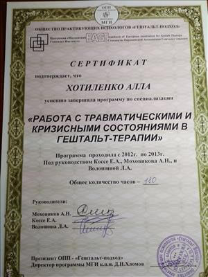 Сертификат 2 Алла  Хо...