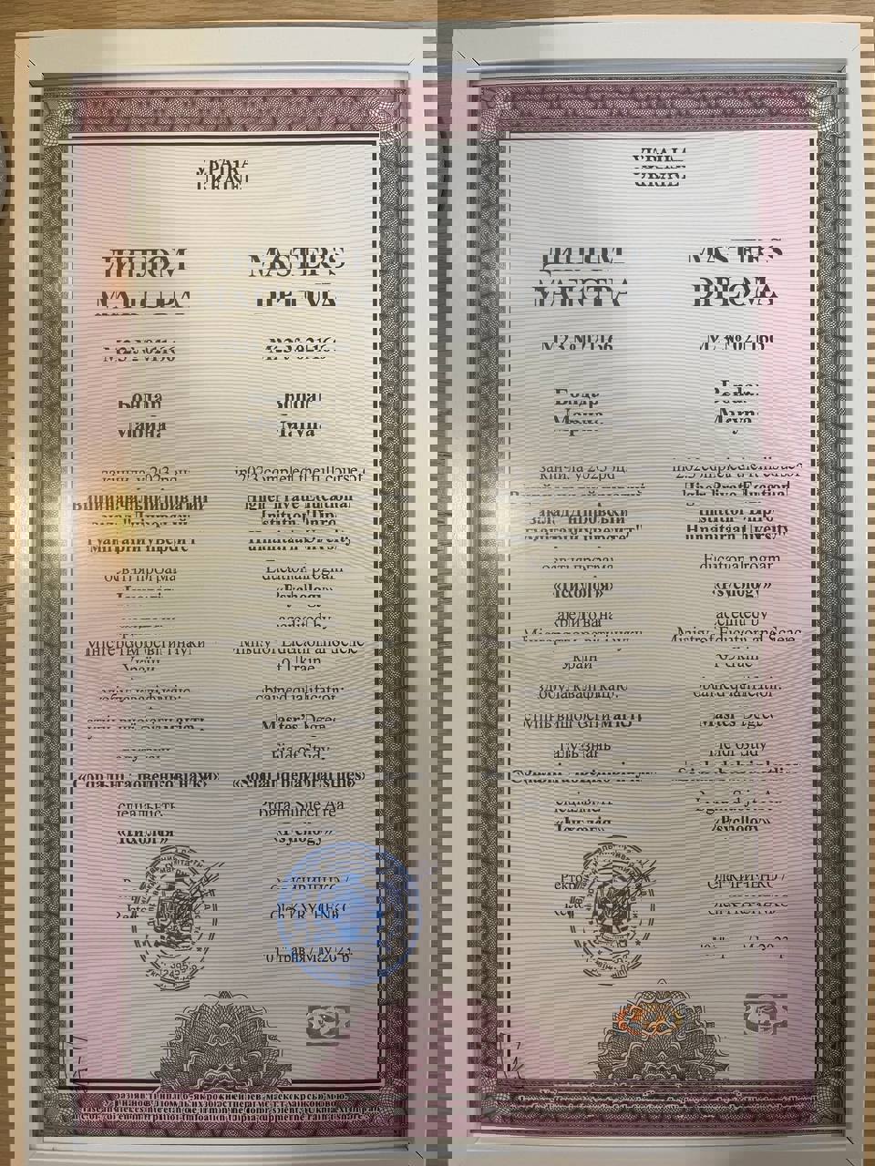 Сертифікат 1 Марина  Бо...