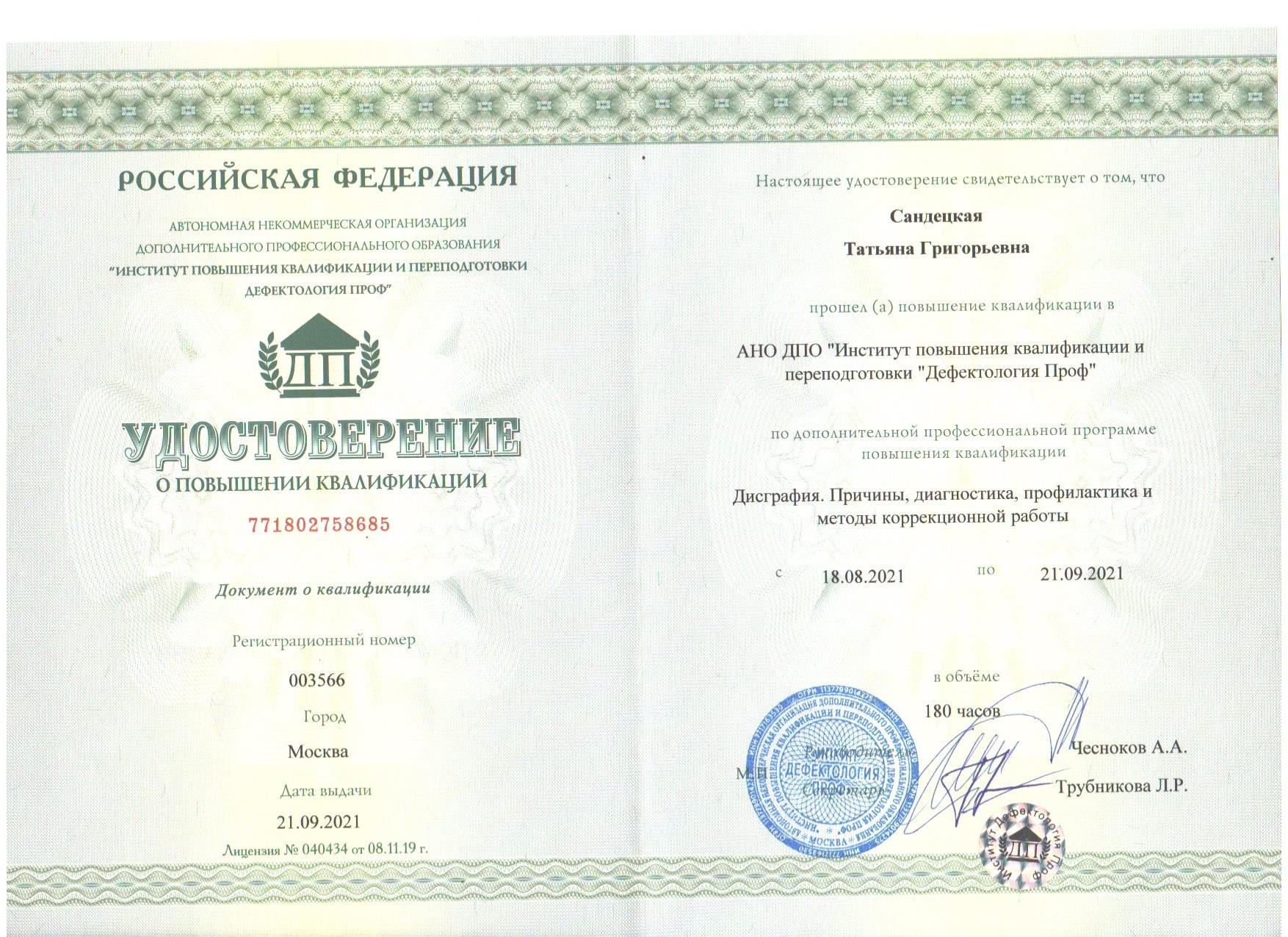 Сертифікат 4 Тетяна Са...