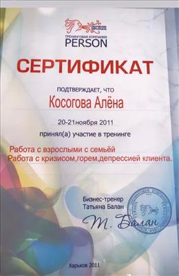 Сертифікат 3 Олена Ко...