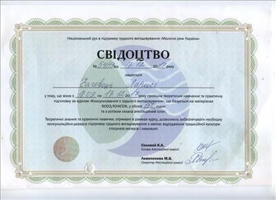 Сертифікат 3 Лариса Ча...