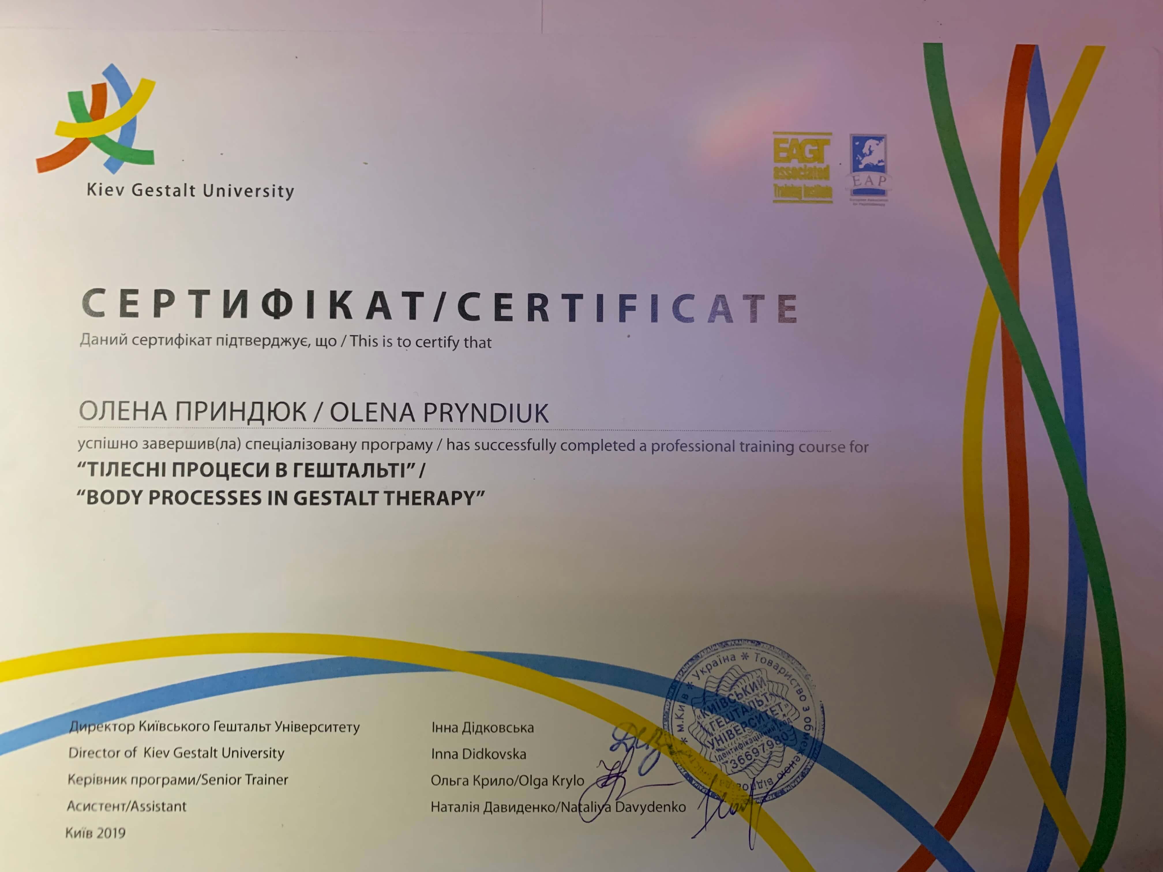 Сертификат 2 Елена  Пр...