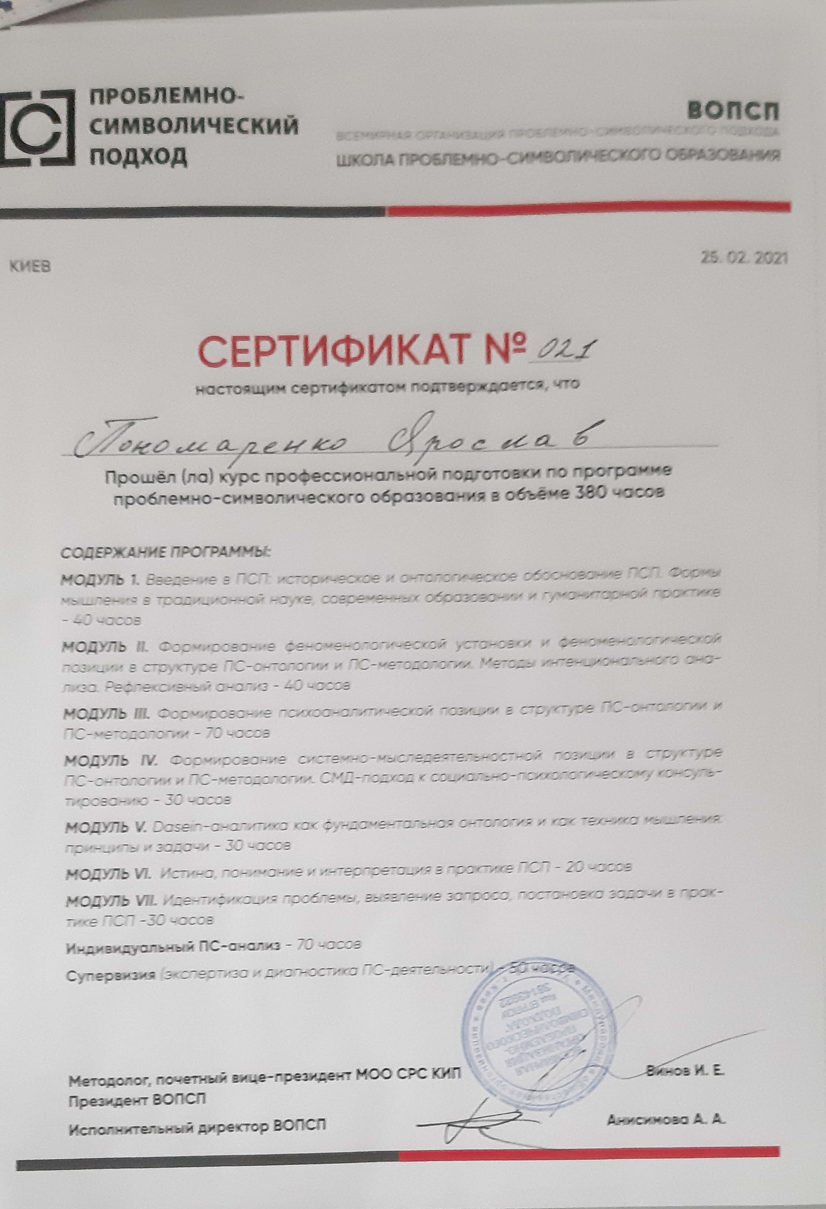 Сертифікат 2 Ярослав По...