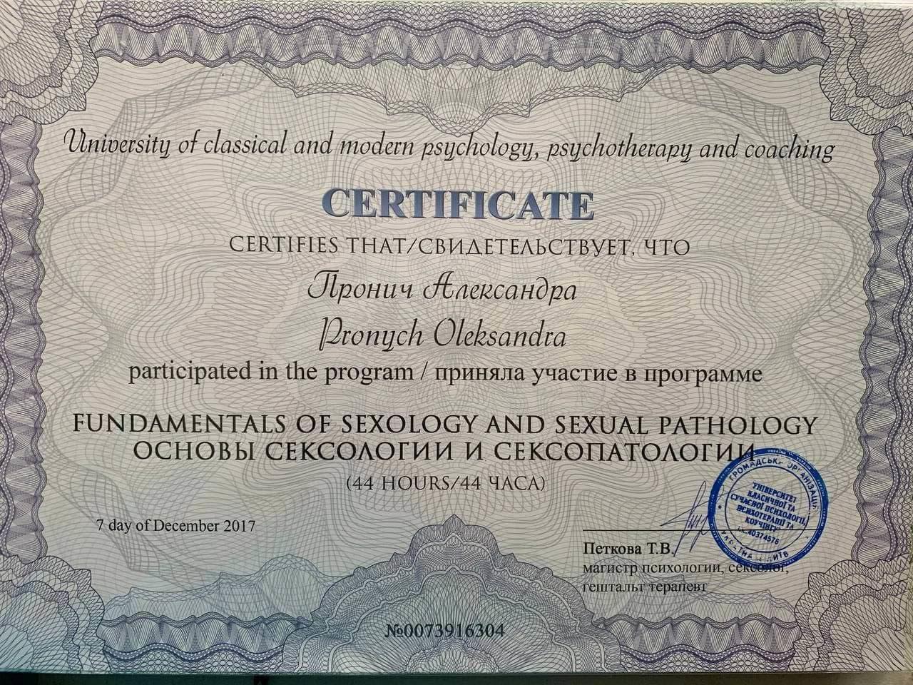 Сертифікат 3 Олександра Пр...