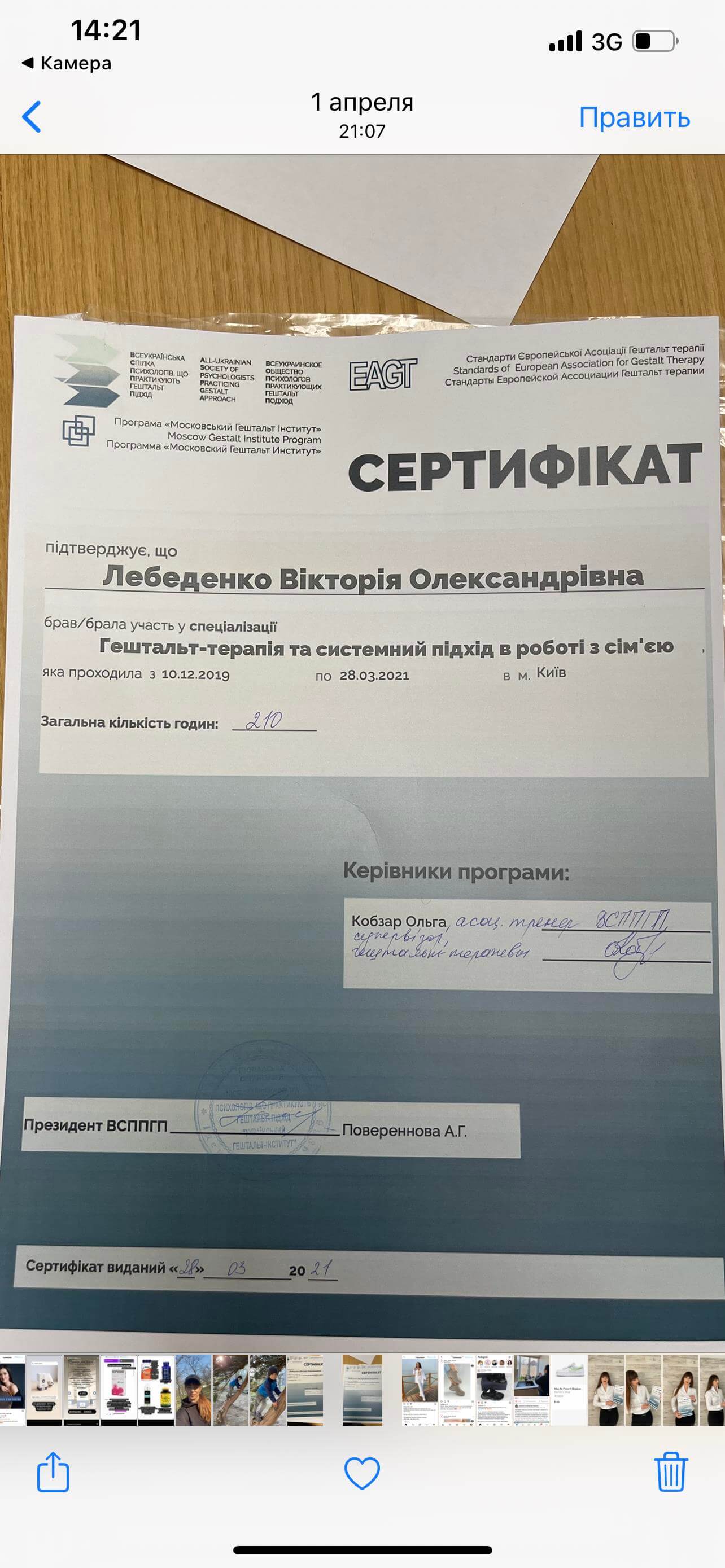 Сертификат 2 Виктория Ле...