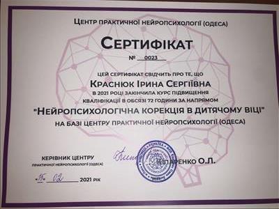 Сертифікат 2 Ірина Кр...