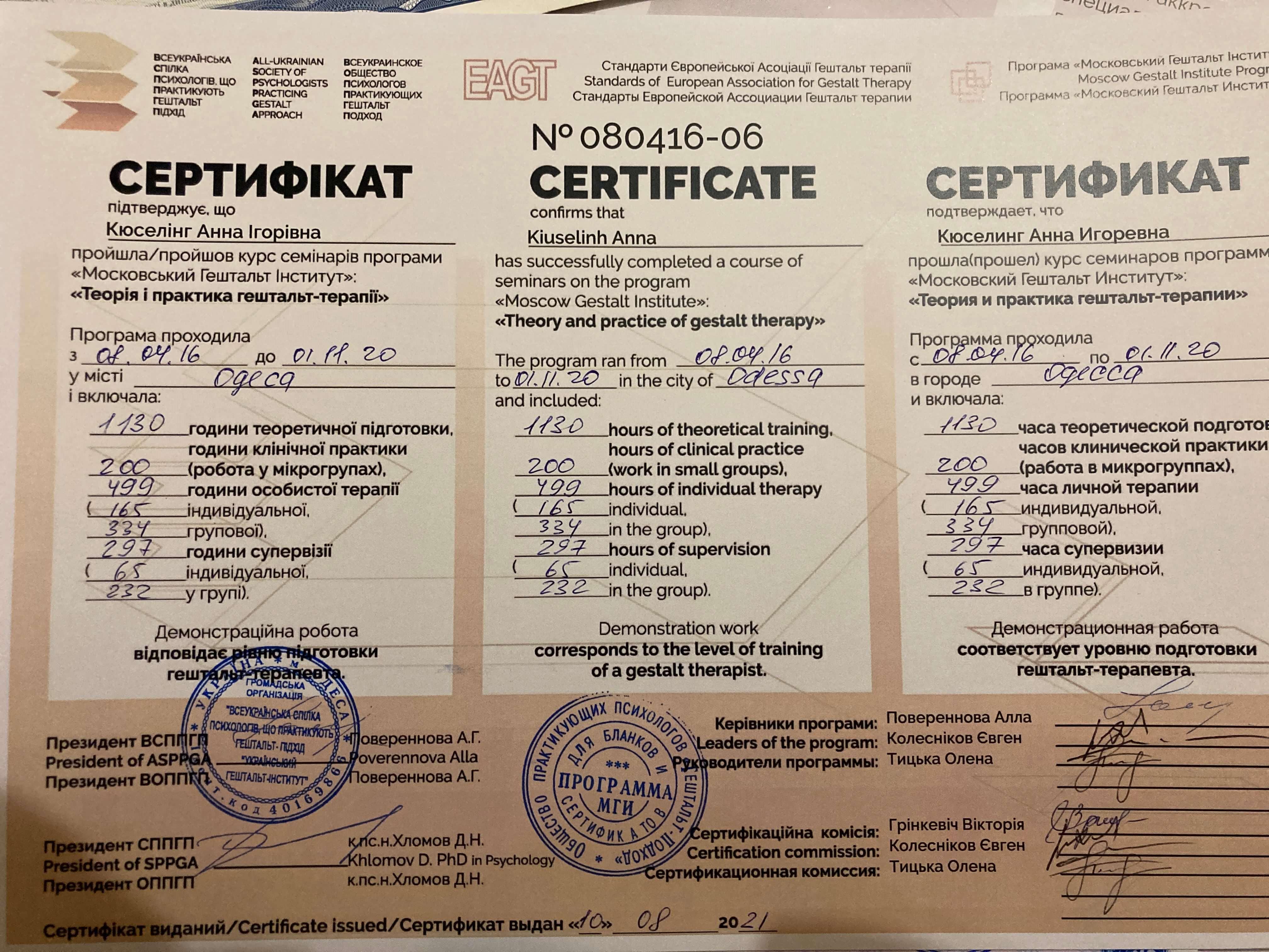 Сертифікат 2 Анна Кю...