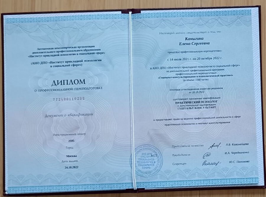 Сертификат 1 Каныгина Ол...