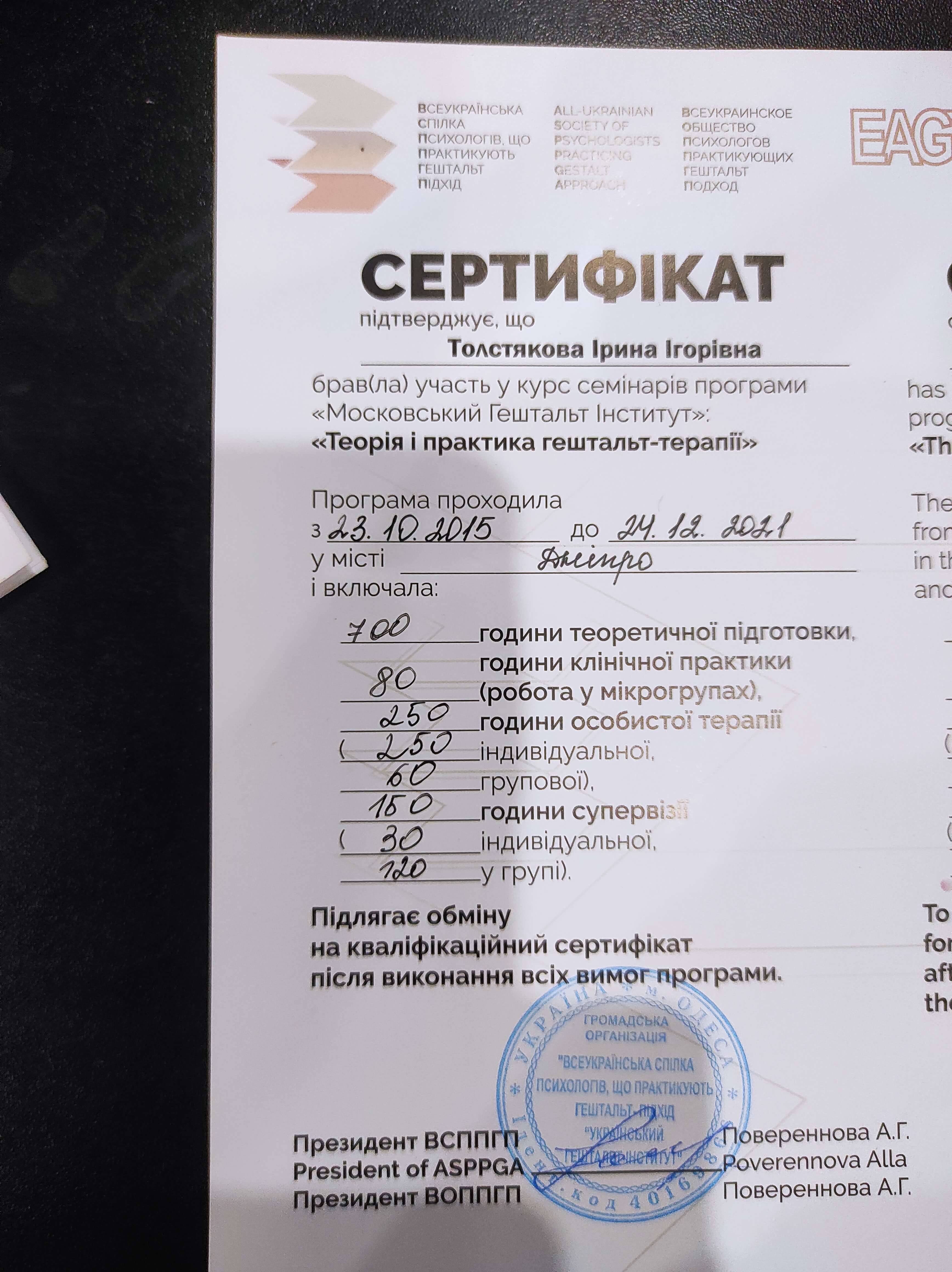 Сертифікат 2 Ірина То...