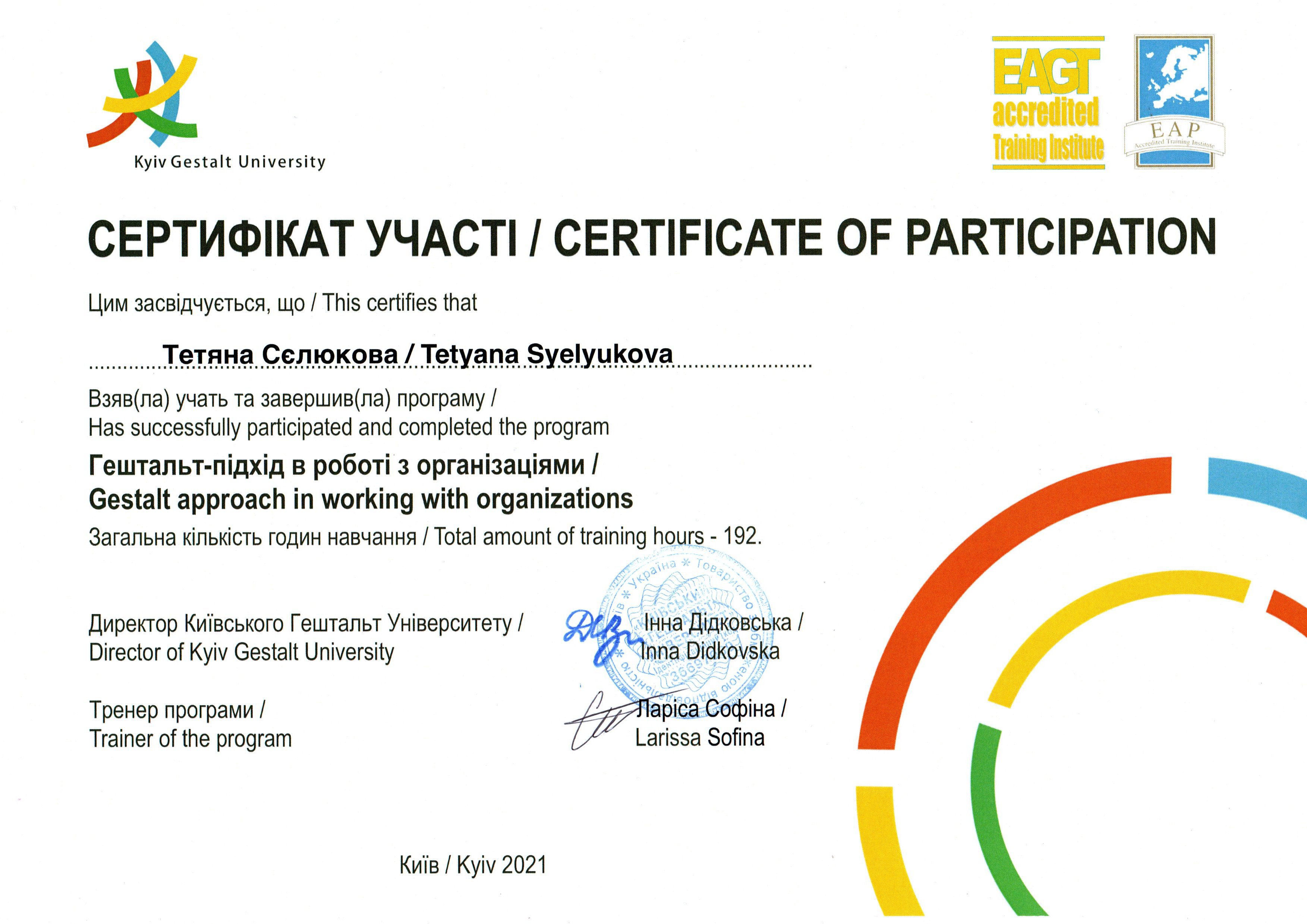 Сертификат 4 Татьяна Се...