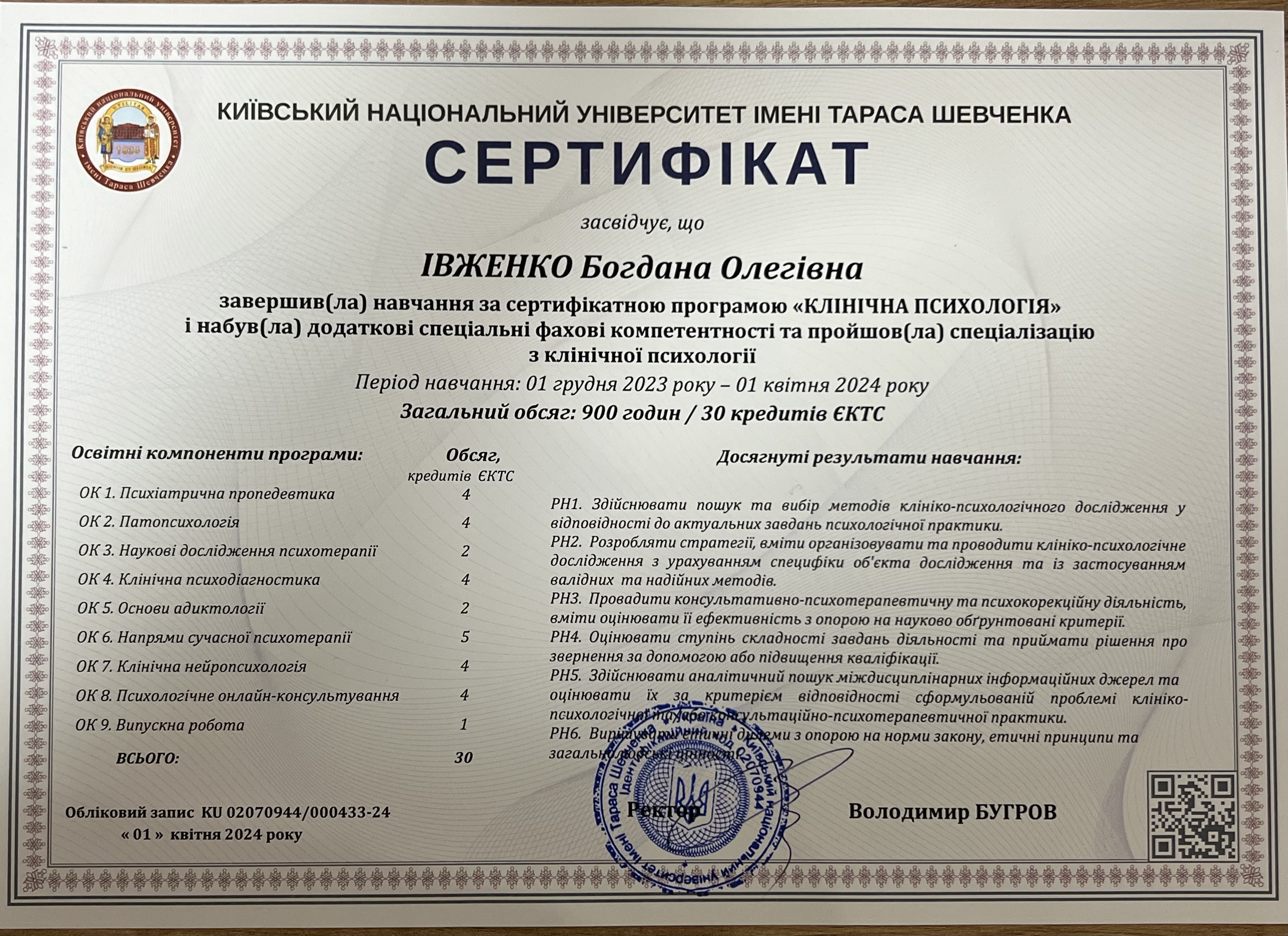 Сертифікат 2 Богдана  Ів...