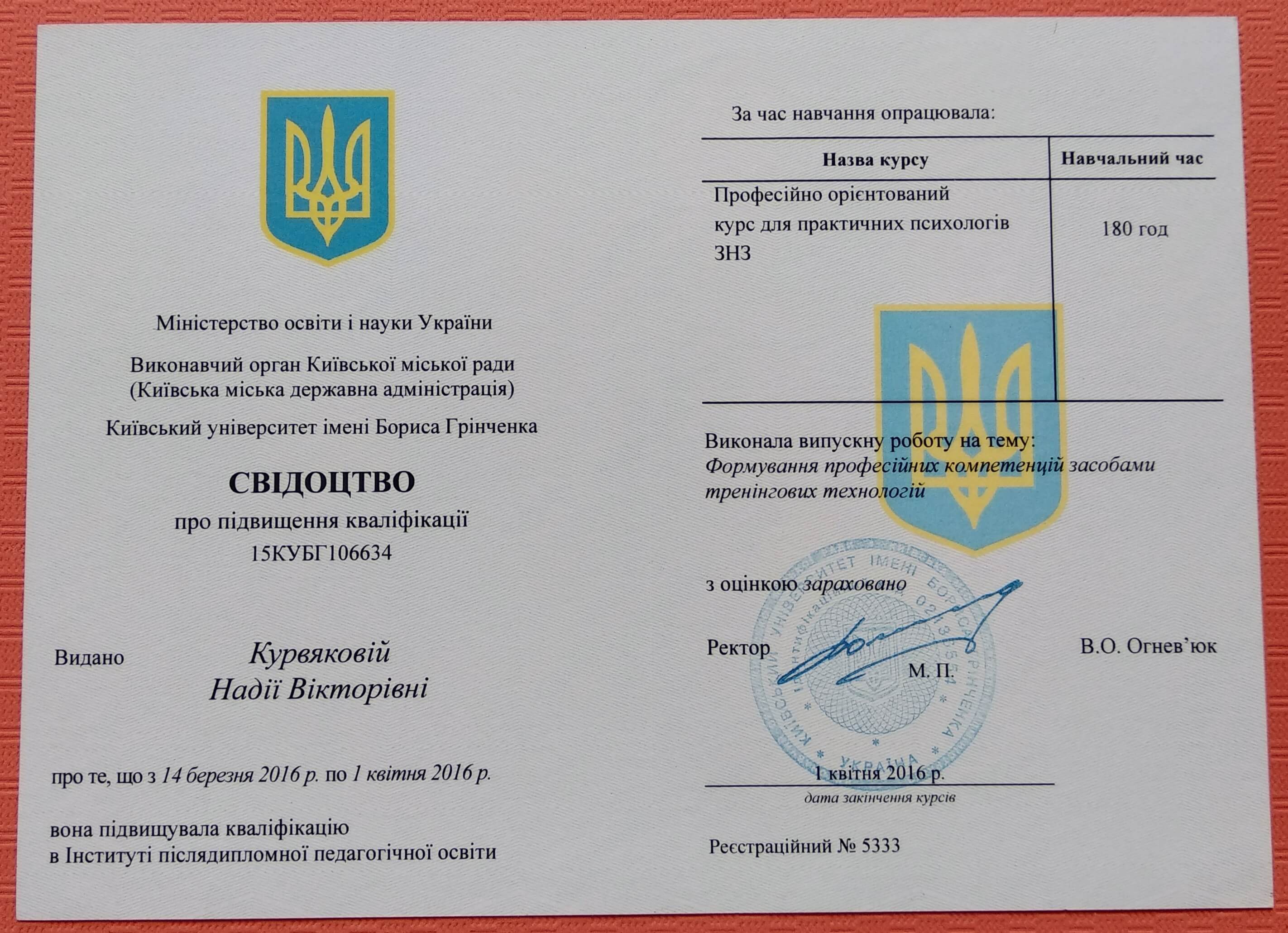 Сертификат 3 Надежда  Ку...