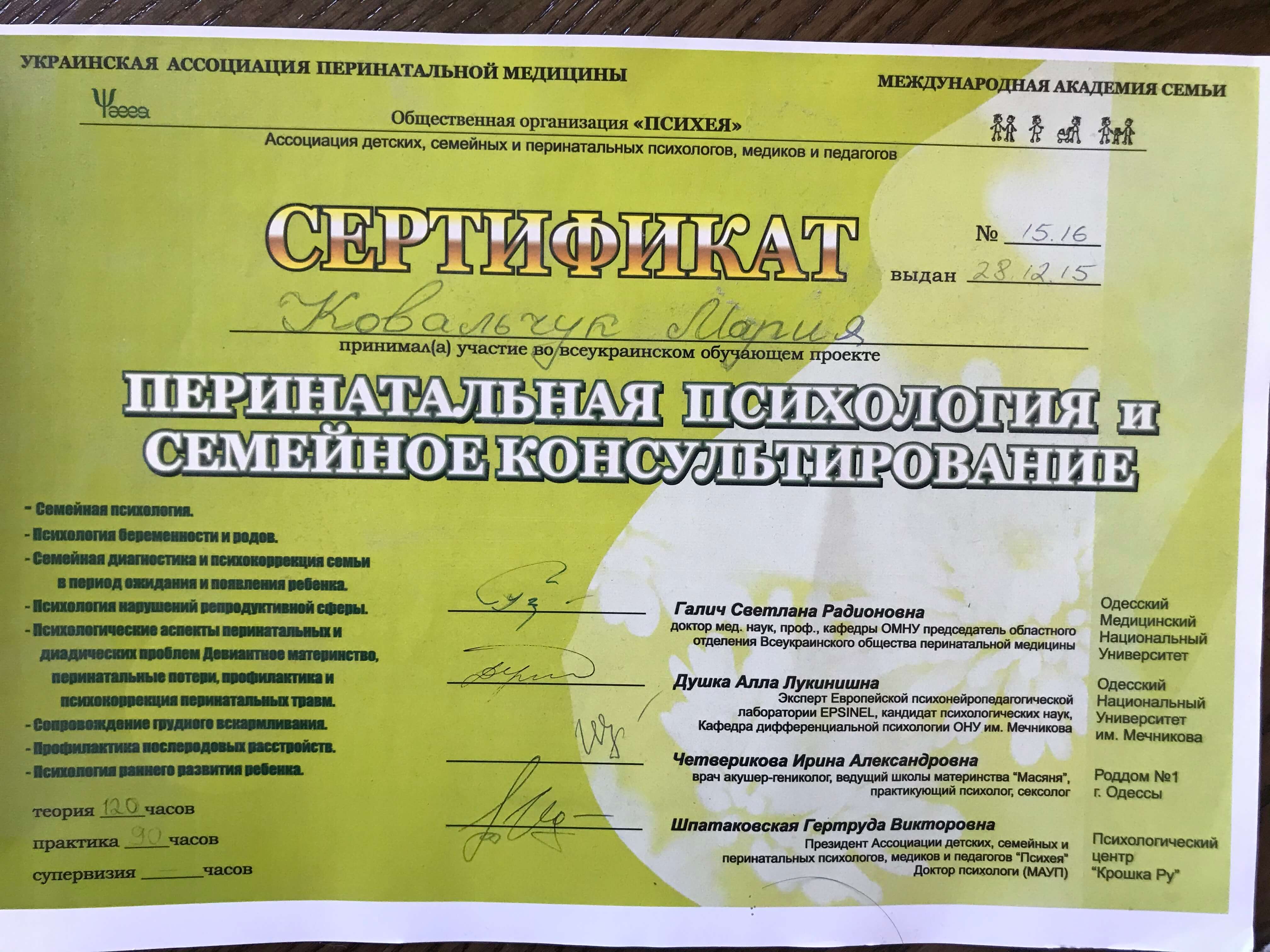 Сертификат 2 Мария Ко...