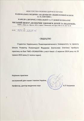 Сертификат 2 Златослава Фе...