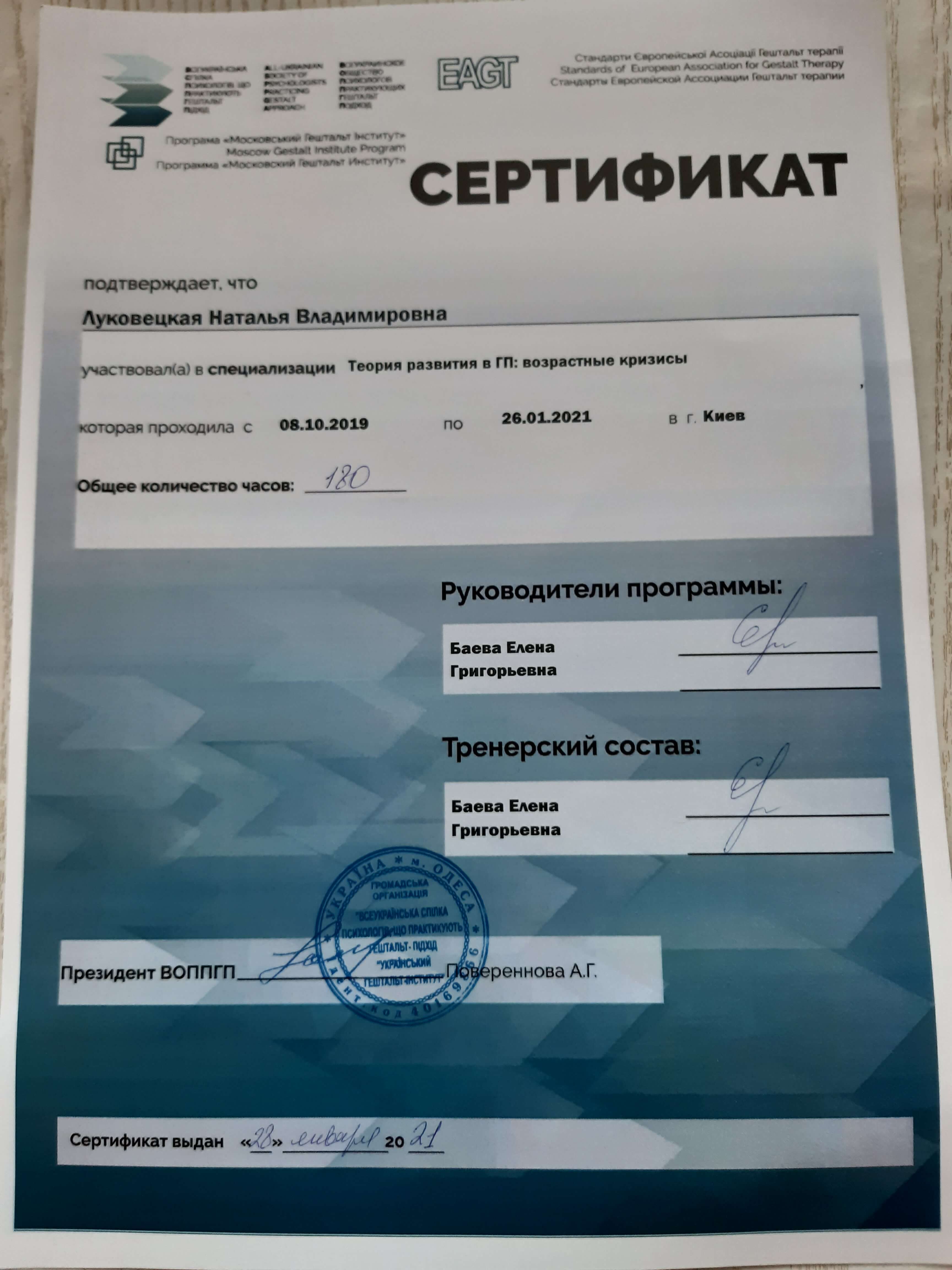 Сертификат 2 Наталья Лу...