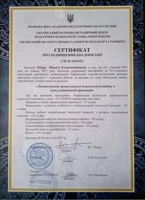 Сертификат 2 Николай Ки...