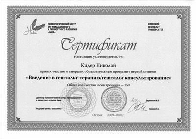 Сертификат 3 Николай Ки...