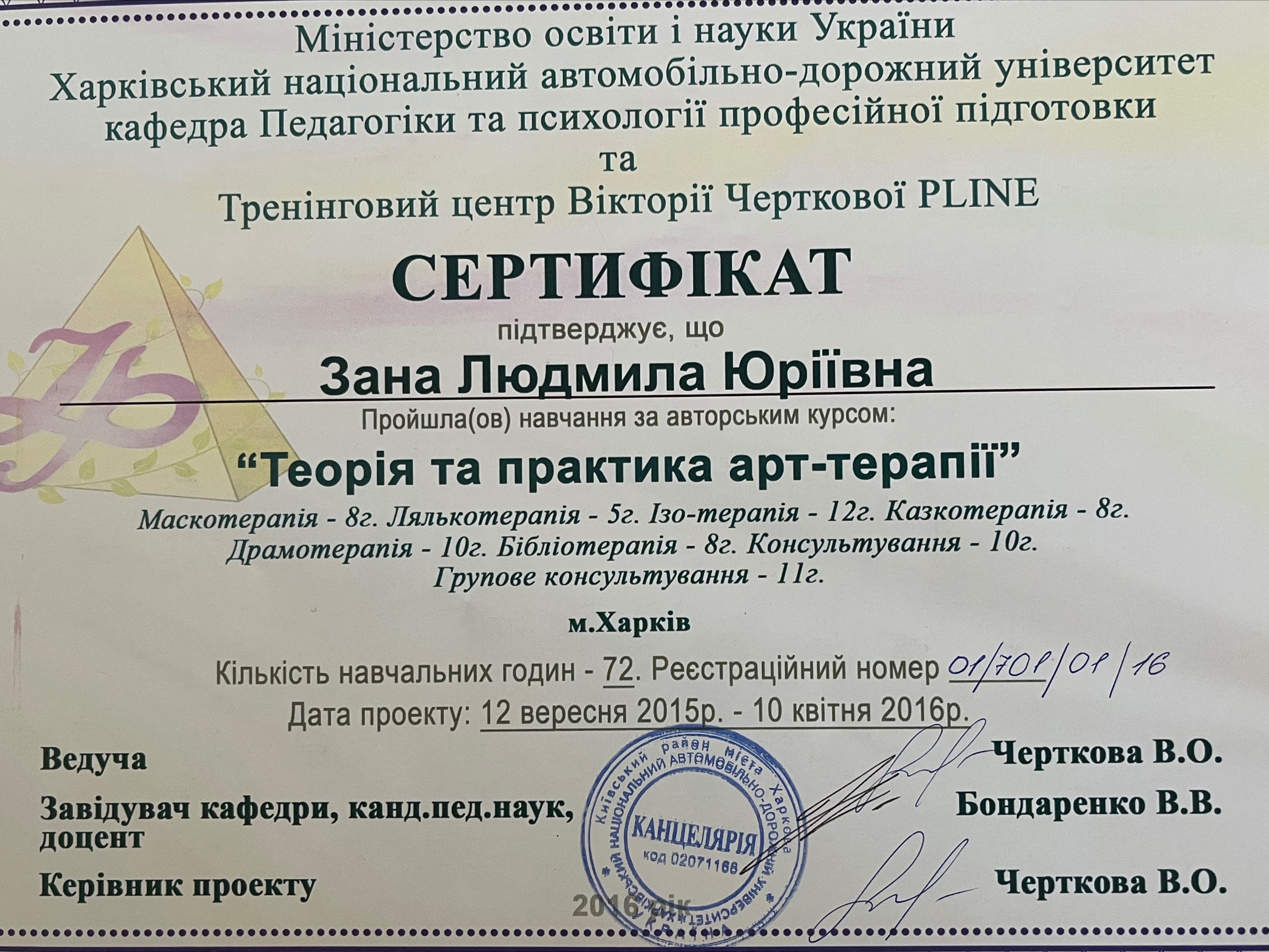 Сертификат 4 Людмила  За...