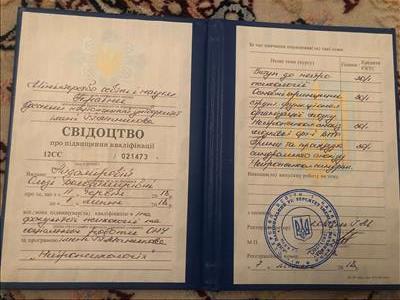 Сертификат 5 Ольга Ай...