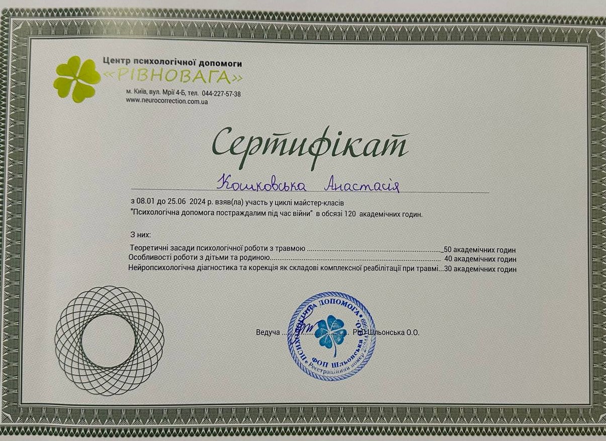 Сертификат 4 Анастасия Ко...