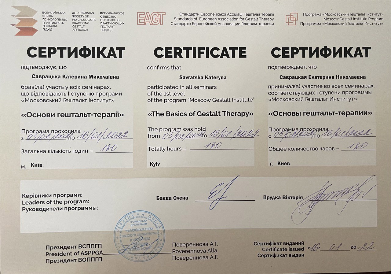 Сертифікат 3 Катерина Са...