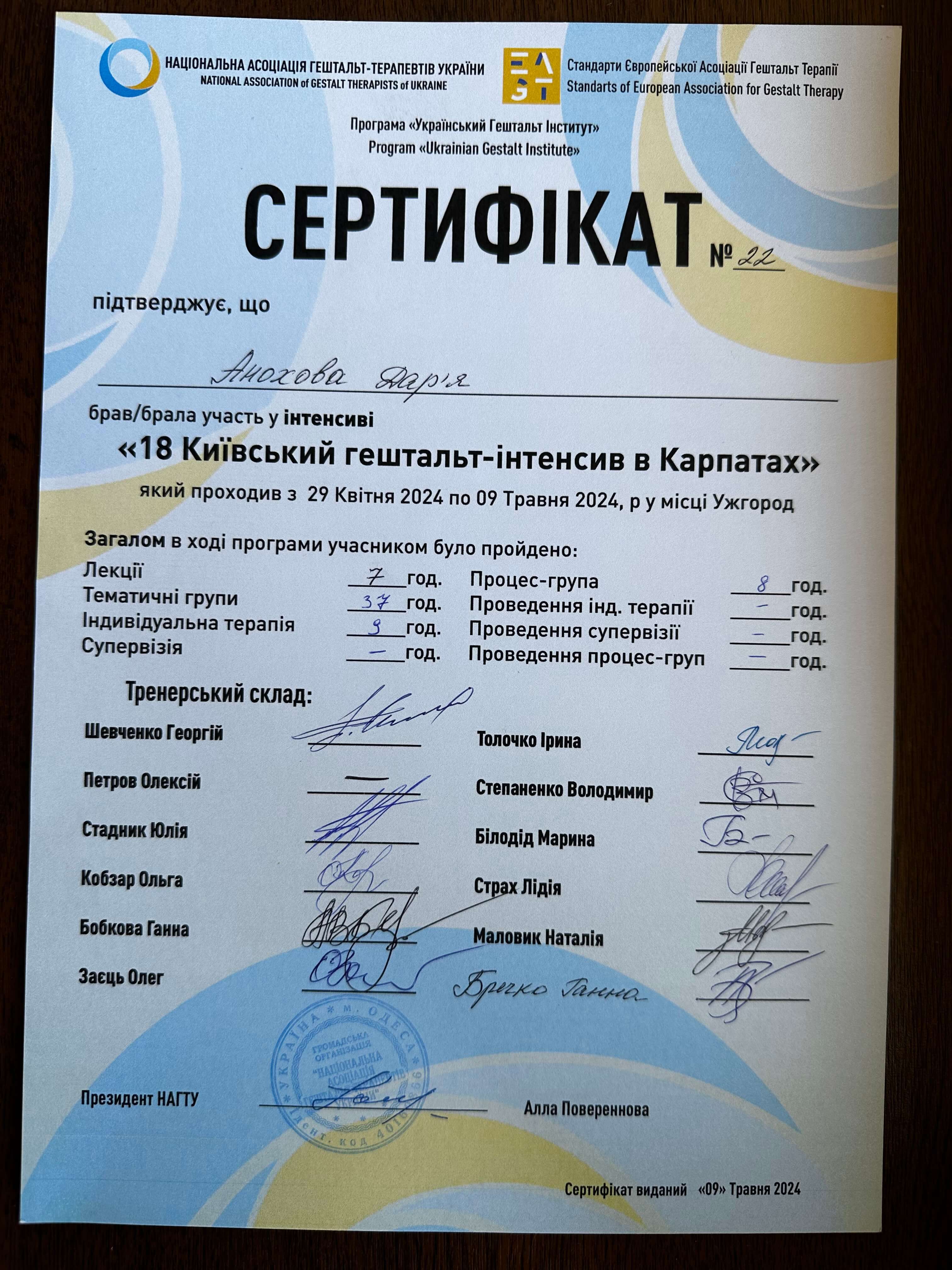 Сертификат 3 Дарья Ан...