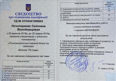 Сертифікат 3 Світлана Ни...