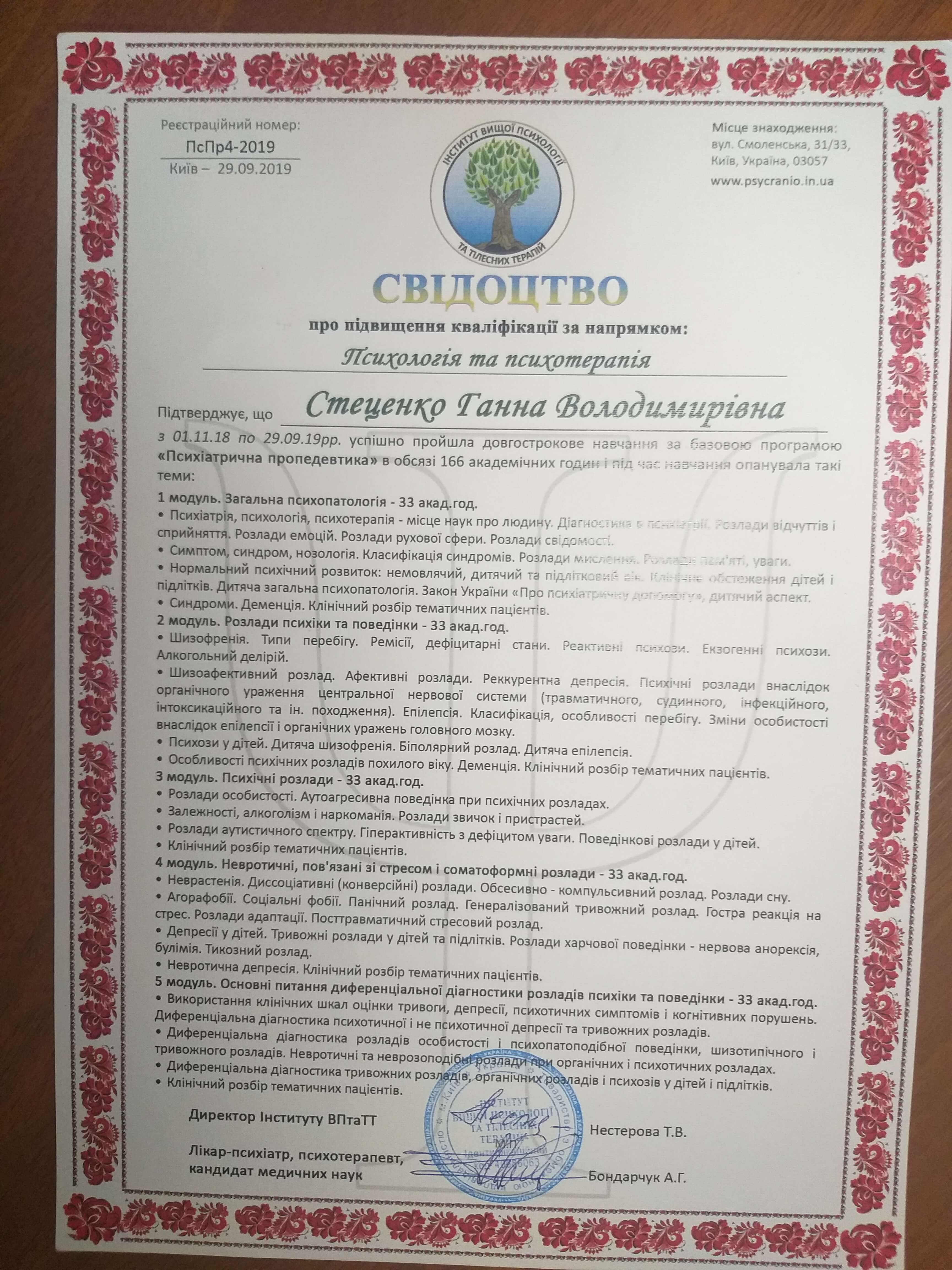 Сертификат 2 Анна  Ст...