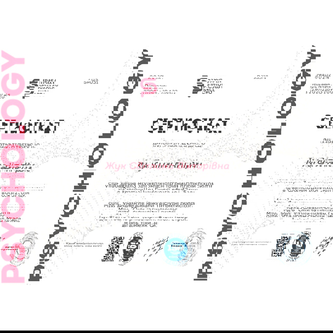 Сертифікат 2 Світлана Жу...