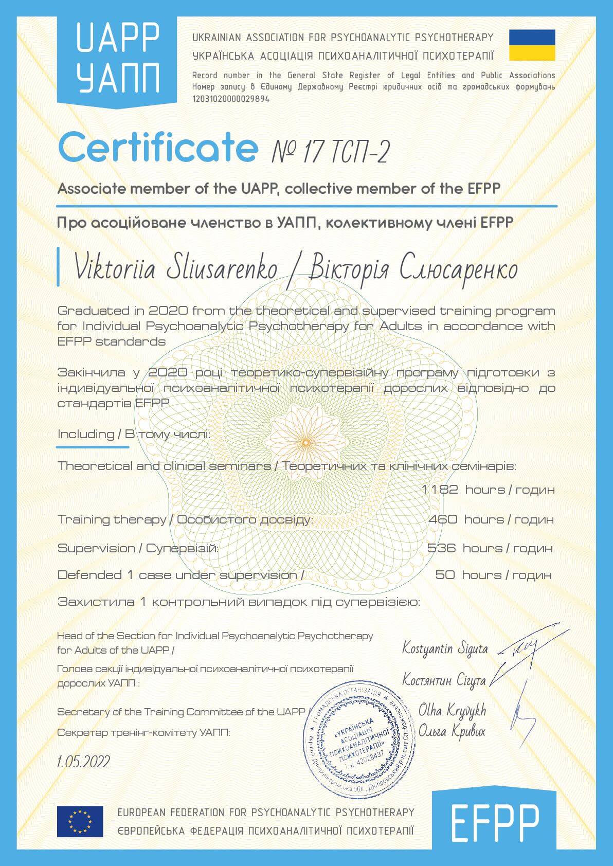 Сертифікат 2 Вікторія Сл...