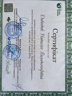 Сертификат 2 Наталия Да...