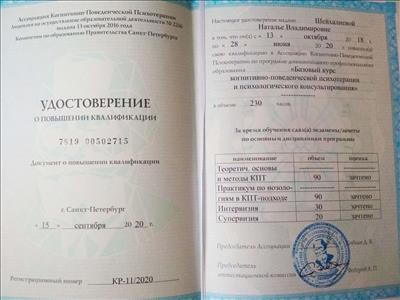 Сертификат 2 Наталья Ше...