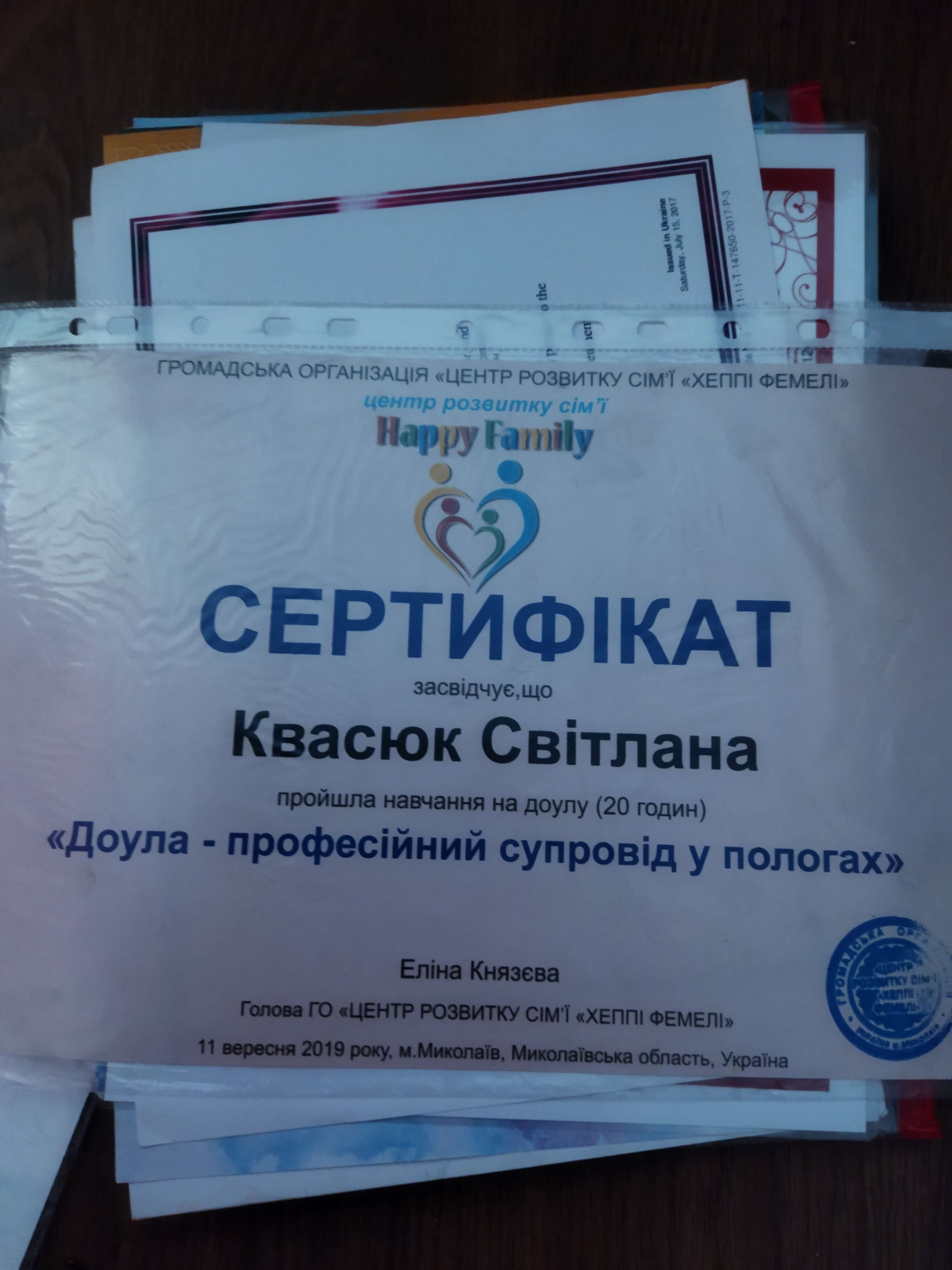 Сертификат 1 Светлана Кв...