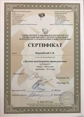 Сертификат 4 Элина Во...