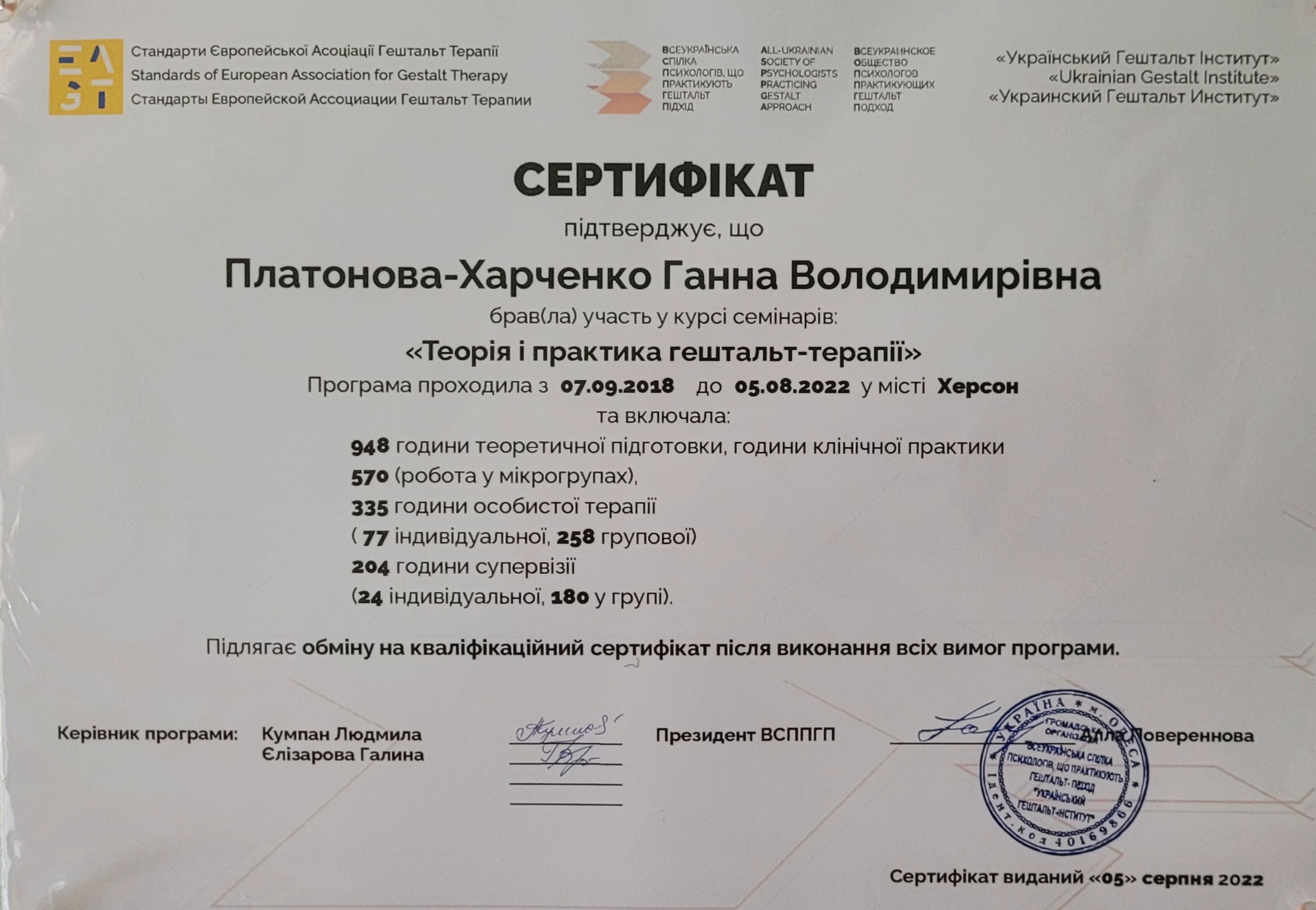 Сертифікат 2 Анна Пл...