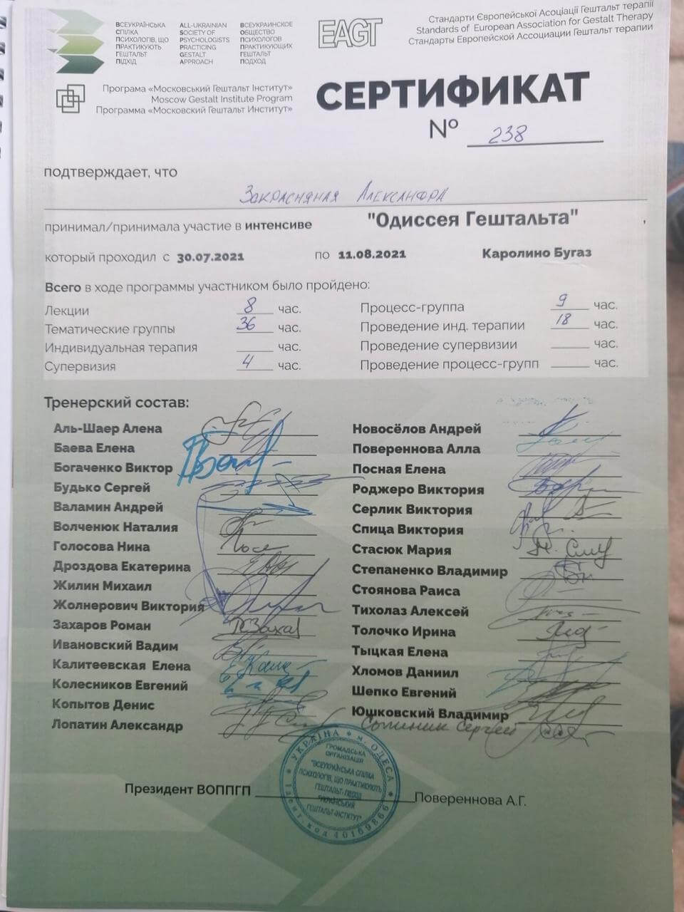 Сертифікат 5 Олександра За...